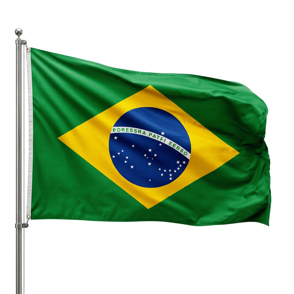 Bandeira do Brasil Premium (1,50m x 0,90m)