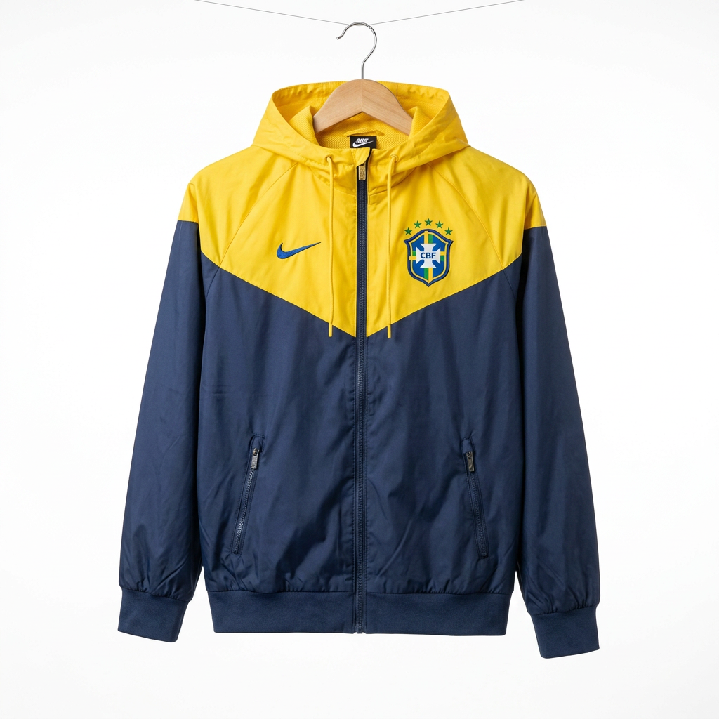 Jaqueta Corta-Vento Seleção Brasileira